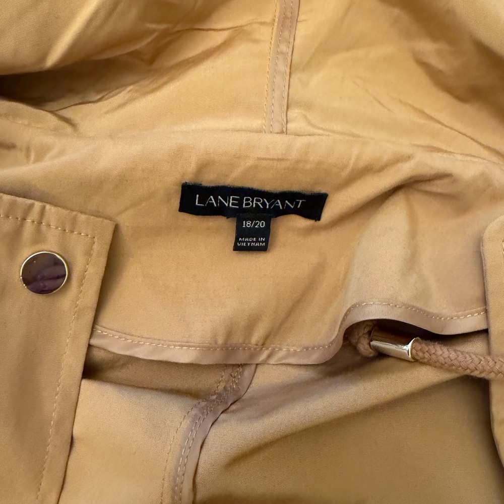 Lane Bryant Beige Outerwear